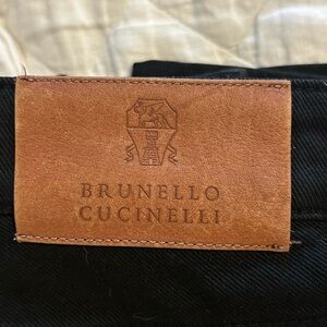 Brunello Cucinelli Classic Black Trousers